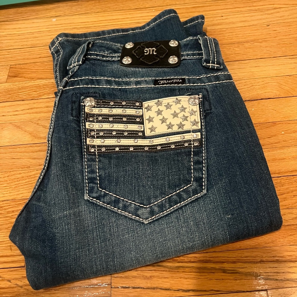 Miss me bootcut size 27 Jeans
